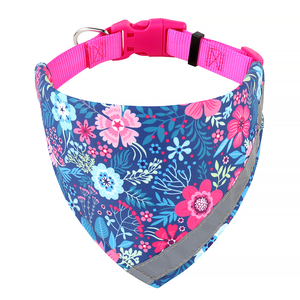 Großhandel kunden spezifische Wärme übertragung Druck Nylon Hund Bandana niedlichen Eis Muster mit reflektieren den Funktion für das Training - Product Image 3