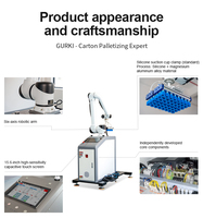 GURKI Robot de palettisation empilable pour sacs et carton Système d'empilage Machine de palettisation de boîtes