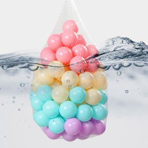 Balles océaniques colorées en plastique creux de 5/5,5/6/7/8 cm, vente directe d'usine en gros pour aires de jeux intérieures - Product Image 3
