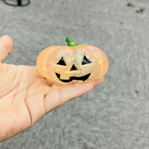 Jouet anti-stress en forme de citrouille d'Halloween rempli de maltose, à remontée lente, souple et compressible, pour enfants et adultes, entrepôt USA - Product Image 4
