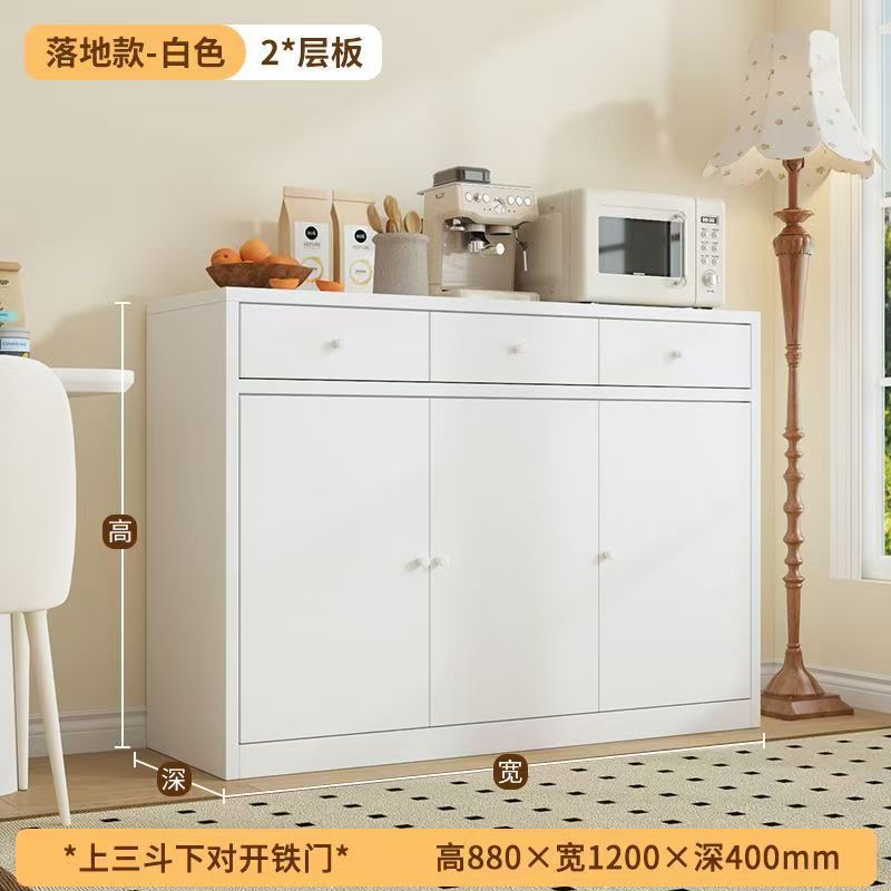 Puerta de hierro de tres tramos de 1200 mm de ancho, estilo de pie