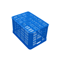 Caisses d'expédition en plastique personnalisées 514*355*310mm, paniers de stockage en plastique pour fruits et légumes