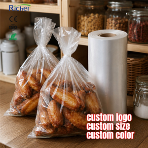 Multi-Size Combo HDPE LDPE Roll <b>Bags</b> Set 3 Sizes for Supermarket Grocery All Department Coverage S M L Plastic <b>Bag</b> on Roll Whole - Product Image 1