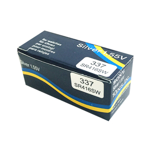 100 pcs/lots piles bouton 1.55V 337 SR416SW pièce Argent Oxyde batterie 623 D337 V337 SP337 - Product Image 1