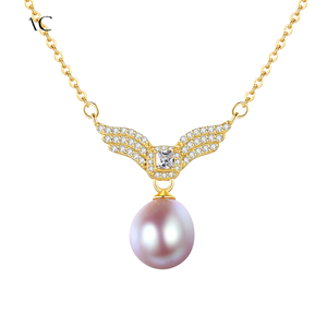 PAG & <span class=keywords><strong>MAG</strong></span> สร้อยคอน่ารักเล็กๆมี S925จี้เงินสเตอร์ลิงสร้อยคอไข่มุกตาฮิติขายส่ง - Product Image 4