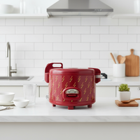 Cuisinière à riz électrique portable intelligente automatique multi-fonctions antiadhésive avec boîtier en plastique pour usage hôtelier et domestique en acier inoxydable