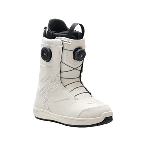 Bottes de snowboard personnalisées en gros TERROR Tech double boucle 36-45 EU noir blanc ajustement réglable durable pour débutants avancés - Product Image 1