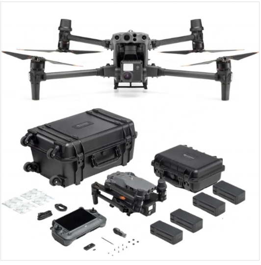 Matrice 30T All One Thermal Drone Camera Professional Surveying Pipeline Inspection Fire Response High Reliability 15km Plastic