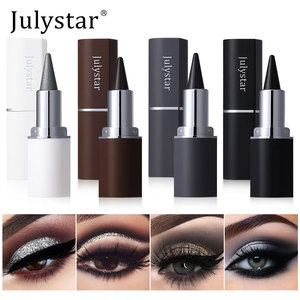Crayon Eyeliner Crème Métallique Argenté Fumé Mat Brun Noir Soyeux Lisse Pointu Solide Gel Crayon Eyeliner Imperméable Maquillage - Product Image 5
