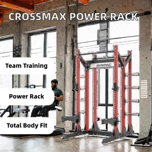 Rack de musculation haut de gamme <span class=keywords><strong>Crossmax</strong></span> pour entraînements complets du corps, machine Smith, métal durable, caractéristiques de sécurité - Product Image 2