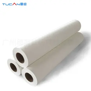 50g 70g 90g 100g Large format Dry sublimation transfer paper roll Polyester Transfer / sublimation paper