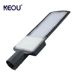 KEOU – feu de route intégré étanche IP66, type de lentille en aluminium 150W, lampadaire LED bon marché