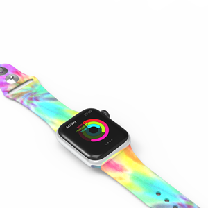 HuaMJ Hot Sales cinturino in giglio di girasole per cinturino <span class=keywords><strong>apple</strong></span> <span class=keywords><strong>watch</strong></span> cinturino fitness in silicone smart <span class=keywords><strong>watch</strong></span> per <span class=keywords><strong>Apple</strong></span> <span class=keywords><strong>Watch</strong></span> Series 6 <span class=keywords><strong>5</strong></span> - Product Image 6