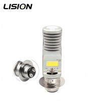 Ampoule LED RAYTON RTD AC/DC M11X T19 H4 pour moto, H6M P43T 8W LED pour VTT, UTV et voiturettes de golf, faisceau haut/bas HB2 P15D