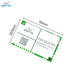 Ebyte E32-433T37S 433MHz 25km de longo alcance rf longo longo distância 5W TTL módulo lora sx1278 uart Módulo de porta serial sem fio