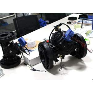 Válvula solenoide piloto Zanchen de 9V CC con retroalimentación de señal para control remoto de riego de agua y aire - Product Image 1