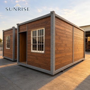 บ้านคอนเทนเนอร์หรูหรา SUNRISE พร้อมส่ง บ้านสำเร็จรูปทันสมัยขนาด 20 ฟุต บ้านเคลื่อนที่แบบโมดูลาร์ขนาดเล็ก สำหรับอยู่อาศัยและสำนักงาน - Product Image 1