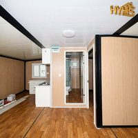 Capsule spatiale moderne en bois, maison de luxe à 2 chambres, pod habitable prêt à être expédié, maison préfabriquée modulaire portable, utilisation pour bureau