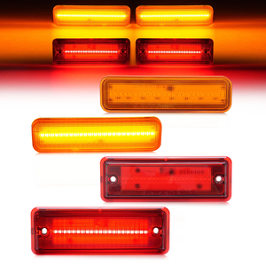 Feux de position latéraux LED ambre/rouges pour El <span class=keywords><strong>Camino</strong></span> & Caballero 78-87 - Product Image 3