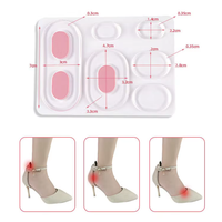 Coussinets de callosités en gel doux Coussins de maïs épais pour le soulagement de la douleur au talon et au pied