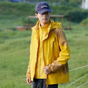 Chaqueta de Invierno Desmontable Impermeable para Hombre, Chaqueta con Logotipo Bordado Personalizado, Ropa de Trabajo Desmontable, Transpirable y de Tejido Soft Shell - Product Image 2