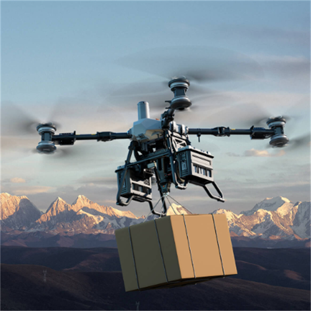 New Hot-Sale Delivery Cargo Drone Flycart 100 Transportation UAV FC100 Global Edition With Electric Open Close Function
