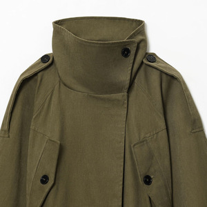 Cappotto Trench da <span class=keywords><strong>Donna</strong></span> <span class=keywords><strong>Primavera</strong></span> 2026 Nuova Moda con Cintura Vintage Maniche Lunghe Tasche Versatile Casual Chic <span class=keywords><strong>Soprabito</strong></span> Femminile - Product Image 3