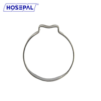 HosePal Collier de serrage à pince simple en acier inoxydable pour applications de montage de conduites d'air, de fluides, de gaz et de vapeur dans les machines