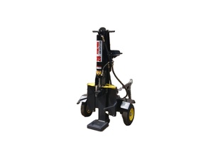 <span class=keywords><strong>Fendeuse</strong></span> de bois hydraulique de 22 tonnes et 26 tonnes, horizontale et verticale, remorquable, à essence, avec soupape de retour automatique pour utilisation à la ferme - Product Image 3