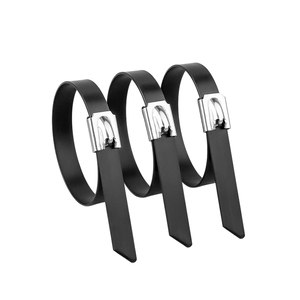 PVCコーティングステンレス鋼ストラップ幅4.6mm 8mm 10mm 12mm 201 304 316材料ステンレス鋼ストラップ鋼バンディング - Product Image 2