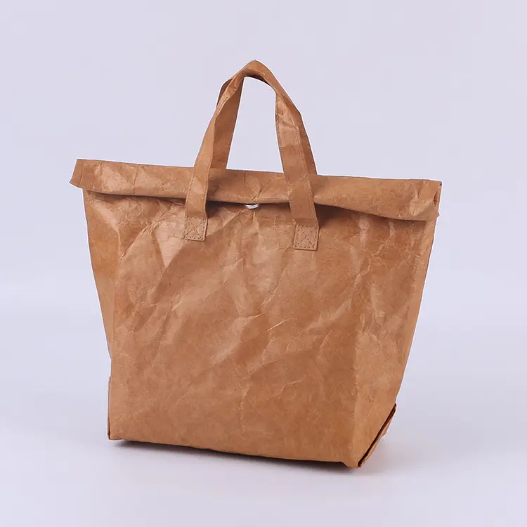 Многоразовая сумка-тоут DAQIDO, водонепроницаемая бумажная сумка Dupont Tyvek с подкладкой