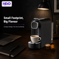 Machine à café à vapeur 20 bars, 1400W, réservoir d'eau de 600ml, volume de brassage réglable, plateau amovible, rouge, noir, gris, équipement à café pour la maison