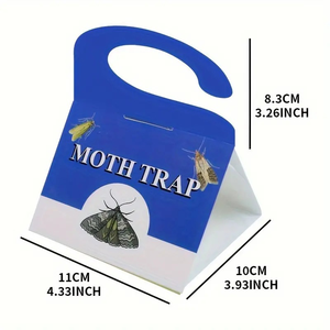 Pièges à mites pour la protection des vêtements, formule aux phéromones naturelles, inodores, sans danger pour les vêtements en <span class=keywords><strong>laine</strong></span> et en soie - Product Image 4