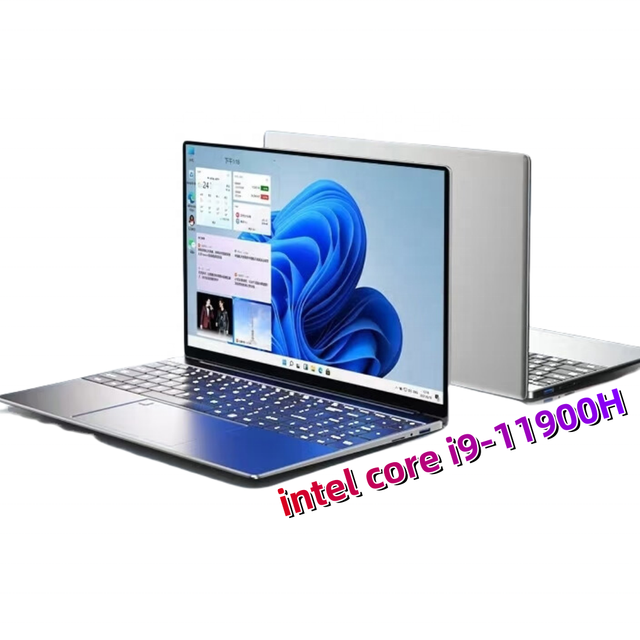 15.6 Inch Business Laptop with Dual Screen Core i9 64-Bit Mini Kid Computer Intel I9 Processor New US Plug