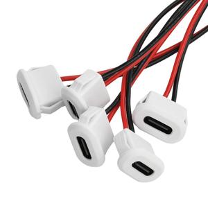 <span class=keywords><strong>Connecteur</strong></span> <span class=keywords><strong>USB</strong></span> Type-<span class=keywords><strong>C</strong></span> étanche 2 broches, prise femelle Type <span class=keywords><strong>C</strong></span>, port de charge rapide, prise de charge <span class=keywords><strong>USB</strong></span>-<span class=keywords><strong>C</strong></span> avec <span class=keywords><strong>c</strong></span>âble - Product Image 2