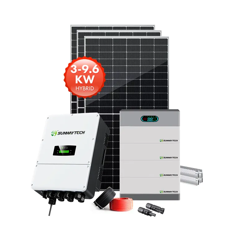 ESS 10KWh sistem penyimpanan energi perumahan campuran cahaya 10KWh 15kWh 20kWh 25kWh kWh