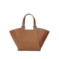 Sacs à main de luxe pour femmes en gros avec poignée supérieure, en cuir PU végétalien de haute qualité, logo personnalisé, sacs seau tendance pour femmes