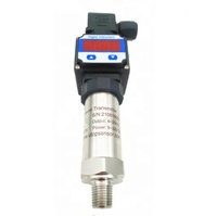 UTOP UPB13 Indicateur LED/LCD Transmetteur de pression de gaz d'eau en silicone diffus 12VDC