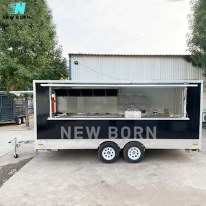 NEWBORN Chine Camionnette de restauration rapide, chariot de vente ambulante, camion de boulangerie, camion de burgers mobile pour la vente aux États-Unis - Product Image 3