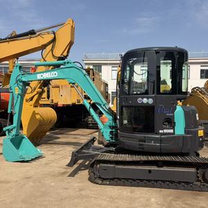 Miniexcavadora Kobelco SK50SR de 5 Toneladas con Cucharón de Excavación - Product Image 1