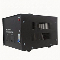 Transformateur de puissance toroïdal 5000W 30kVA 240V vers 110V, convertisseur de tension à enroulement en cuivre, 2 prises
