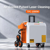Nettoyeur laser professionnel 1000W, traitement des surfaces métalliques, élimination de la peinture, élimination de la rouille, fonctionnement facile, portable à bas prix