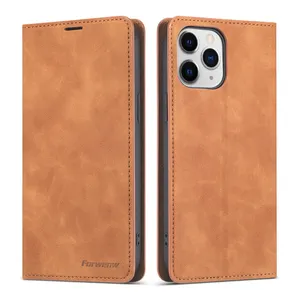 Ốp lưng ví Forwenw dành cho <span class=keywords><strong>Xiaomi</strong></span> Redmi Note 14 13 12 11 10 Pro Plus <span class=keywords><strong>Max</strong></span> 13C 12C 11A Poco M4 X4 4G 5G, chất liệu TPU, da PU, kiểu gập - Product Image 1