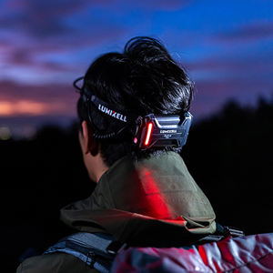 Linterna Frontal LED Híbrida de 600 Lúmenes con Haz Ajustable, Recargable por USB-C, IPX5 Impermeable y Luz Roja Trasera para Camping - Product Image 4