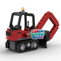Modèle MOC personnalisé OEM avec un design unique, sculpture personnalisée de maison, de voiture, d'animal