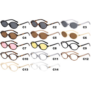 <span class=keywords><strong>Lunettes</strong></span> <span class=keywords><strong>de</strong></span> <span class=keywords><strong>soleil</strong></span> ovales tendance, <span class=keywords><strong>lunettes</strong></span> <span class=keywords><strong>de</strong></span> <span class=keywords><strong>soleil</strong></span> rétro à la mode, vente en gros, classiques, bon marché, populaires, <span class=keywords><strong>lunettes</strong></span> en plastique pour femmes - Product Image 5