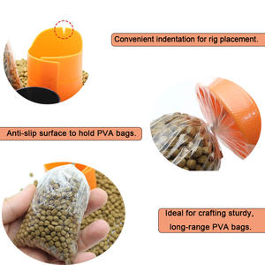 Kit d'accessoires de pêche à la <span class=keywords><strong>carpe</strong></span> Système de sac <span class=keywords><strong>PVA</strong></span> Outils de chargement d'appâts à la <span class=keywords><strong>carpe</strong></span> Chargeuse de tiges <span class=keywords><strong>PVA</strong></span> pour plate-formes de <span class=keywords><strong>carpe</strong></span> Méthode Feeder Matériel de pêche - Product Image 2