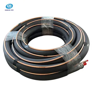China Manufacturer rubber insulated air conditioner copper pipe