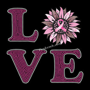 Costume de sensibilisation au Cancer du sein, rose, paix, amour, guérison, foi, T-Shirt femme t-shirts Tops - Product Image 2