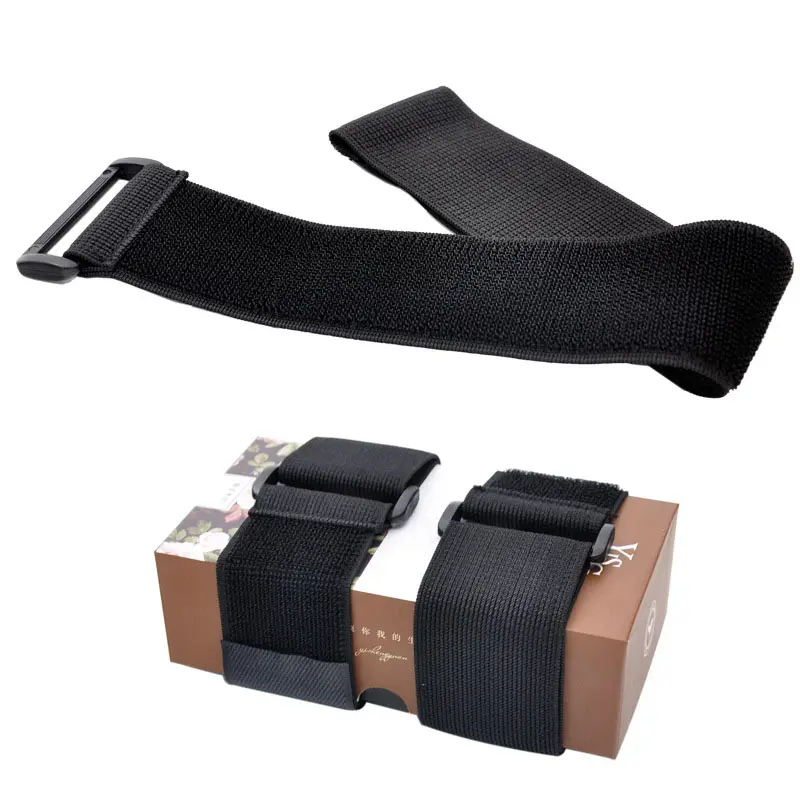 Customizable Elastic Reverse Buckle Magics Nylon Elastic Self Adhesive Strap